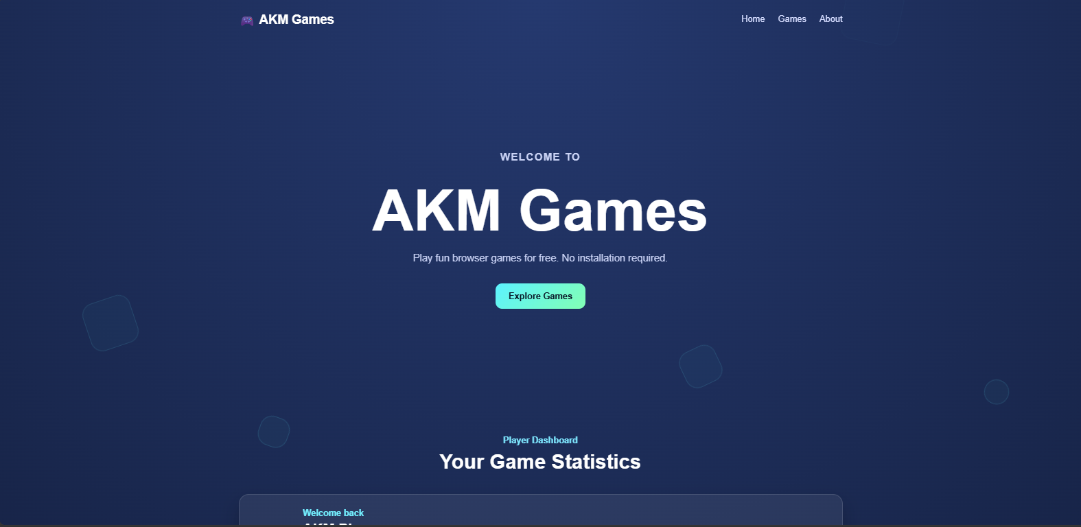 AKM Games Website